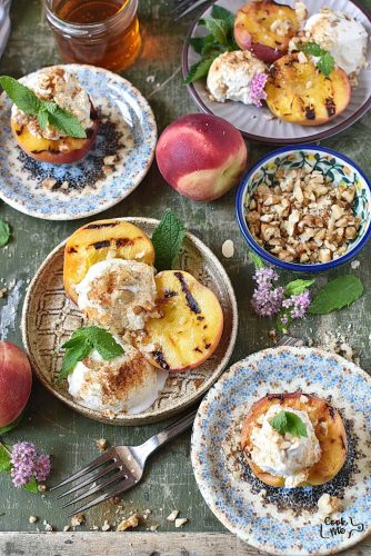 Grilled Peaches