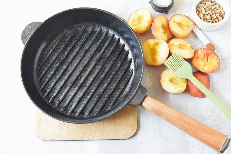 Step 1 - Grilled Peaches