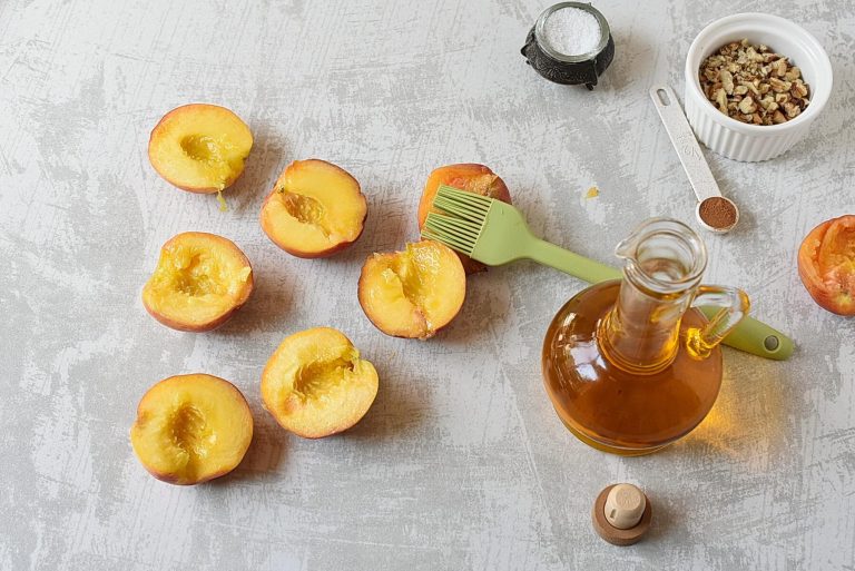 Step 2 - Grilled Peaches