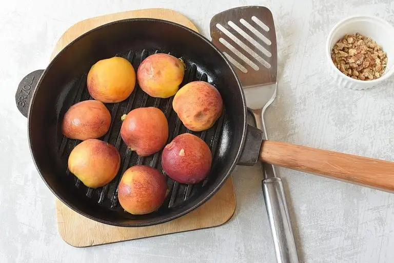 Step 3 - Grilled Peaches