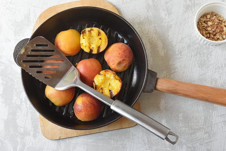 Step 3 - Grilled Peaches