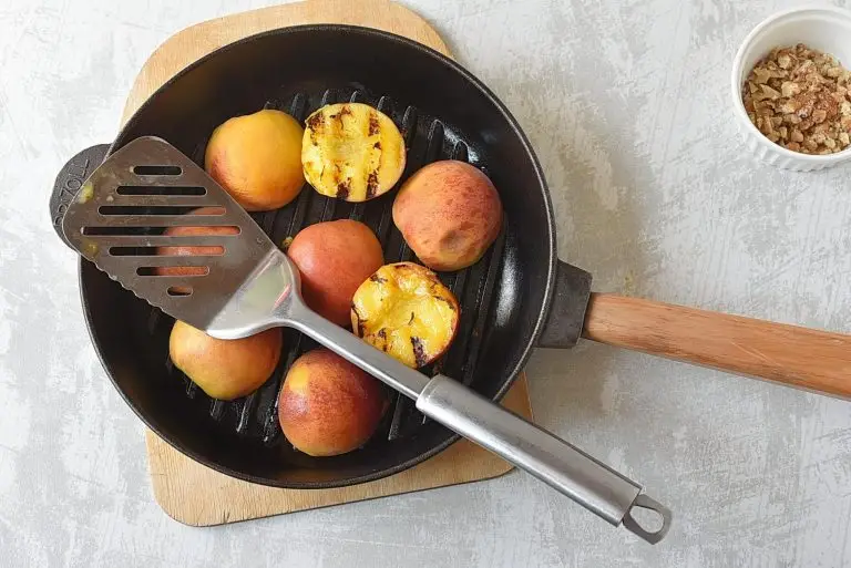Step 3 - Grilled Peaches