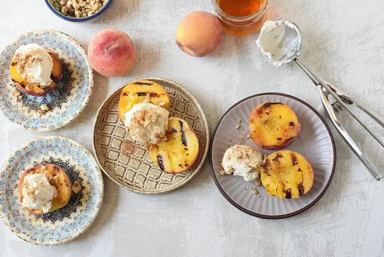 Step 5 - Grilled Peaches