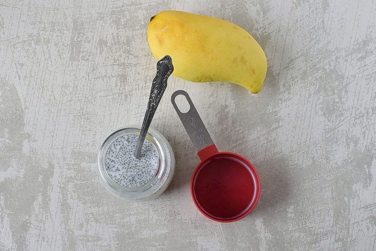 Step 1 - Mango Chia Pudding