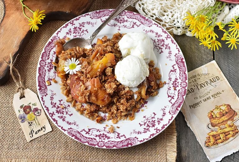 Step 9 - Peach Crisp