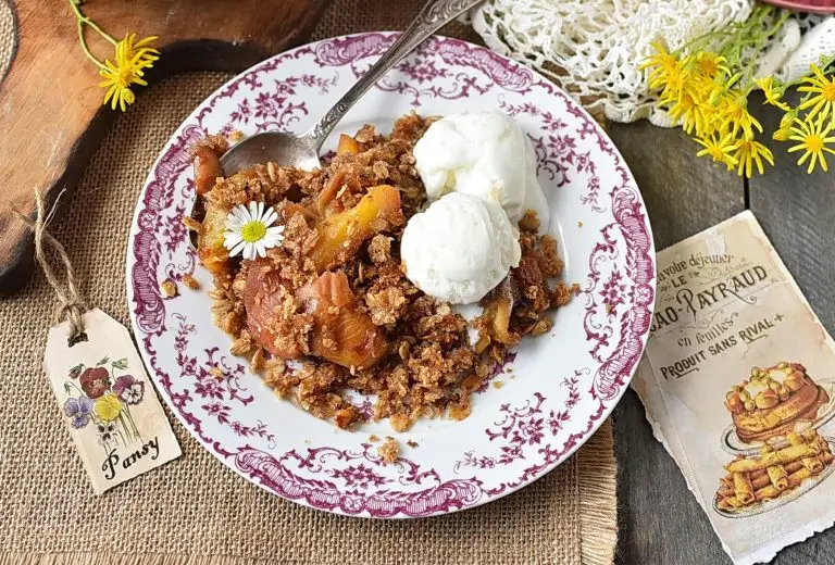 Step 9 - Peach Crisp