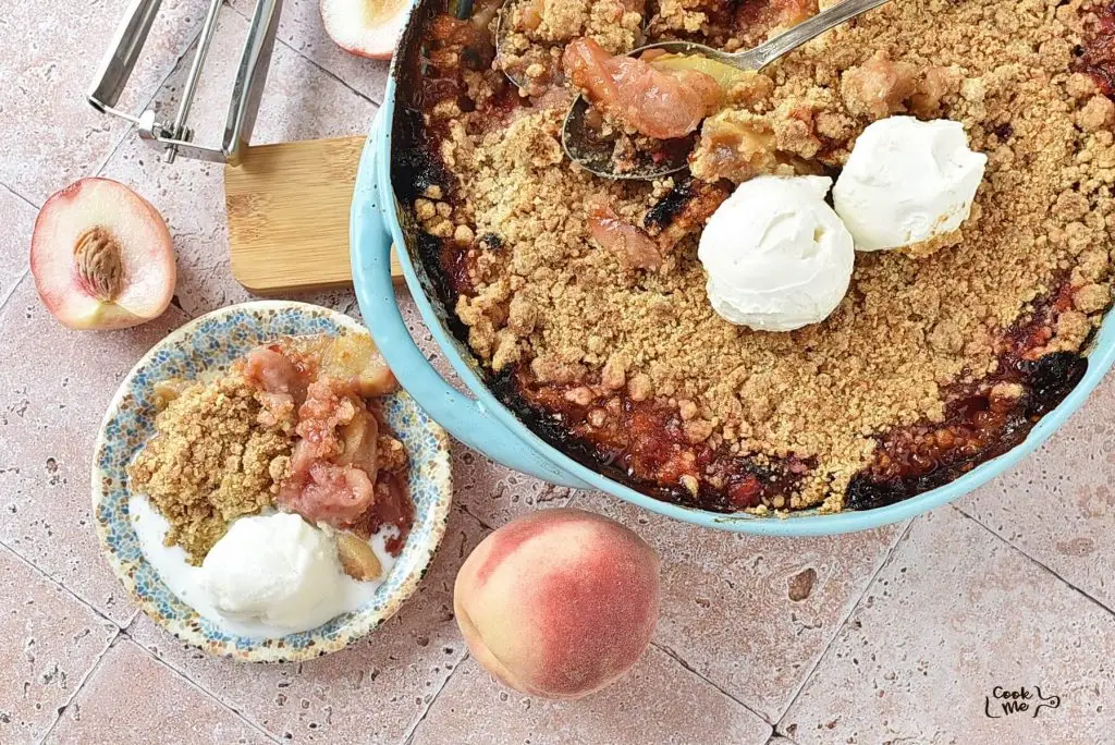 Peach Crumble