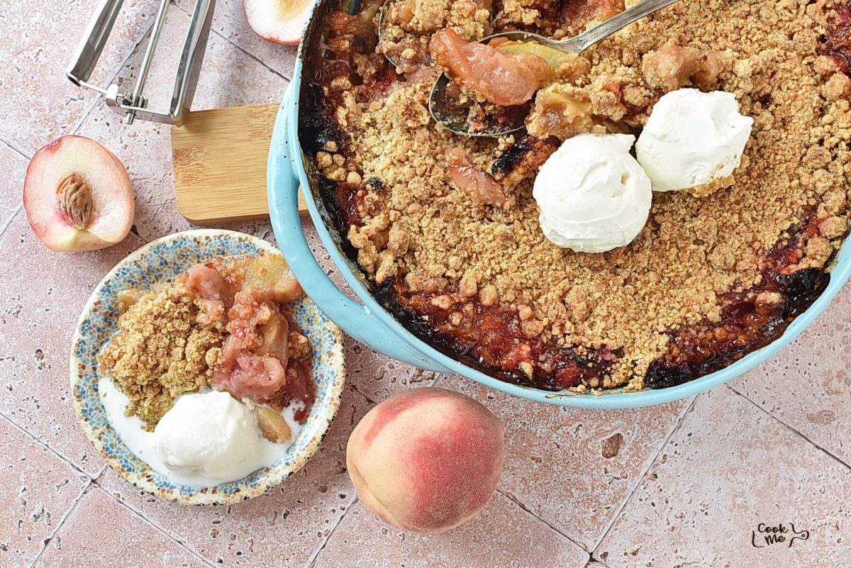 Peach Crumble