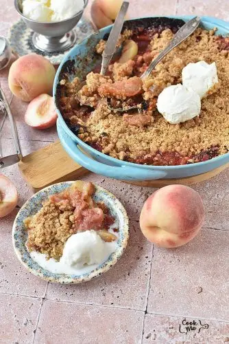 Peach Crumble