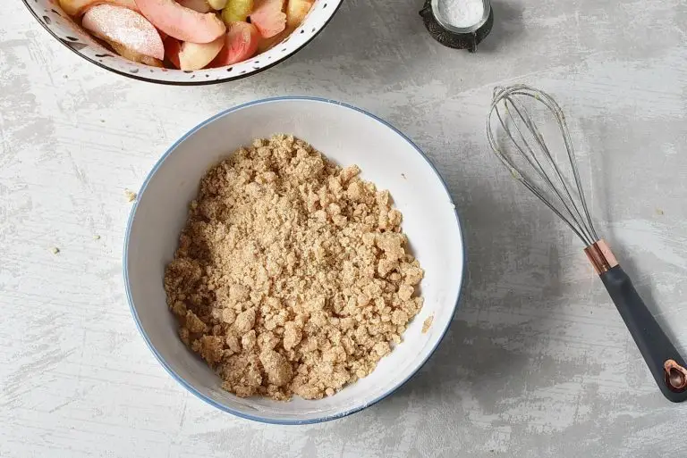 Step 4 - Peach Crumble