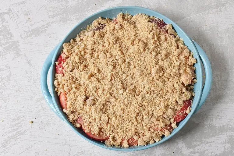 Step 6 - Peach Crumble