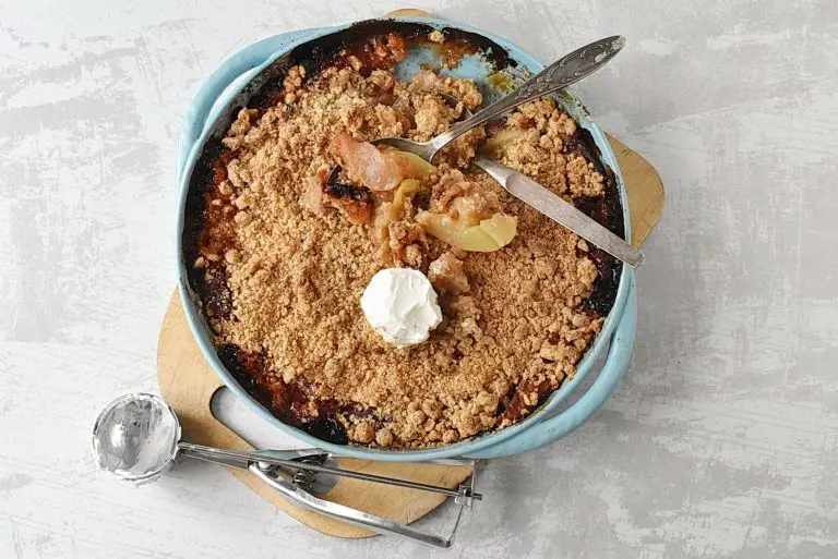 Step 8 - Peach Crumble
