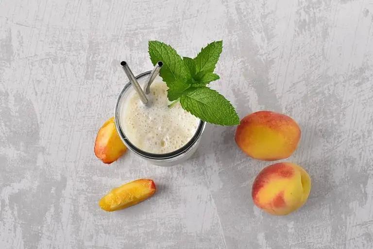 Step 4 - Peach Smoothie