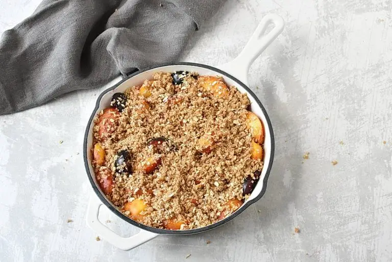 Step 5 - Peach and Plum Crisp