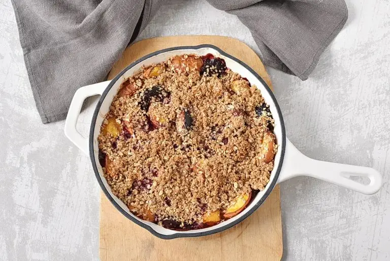 Step 6 - Peach and Plum Crisp
