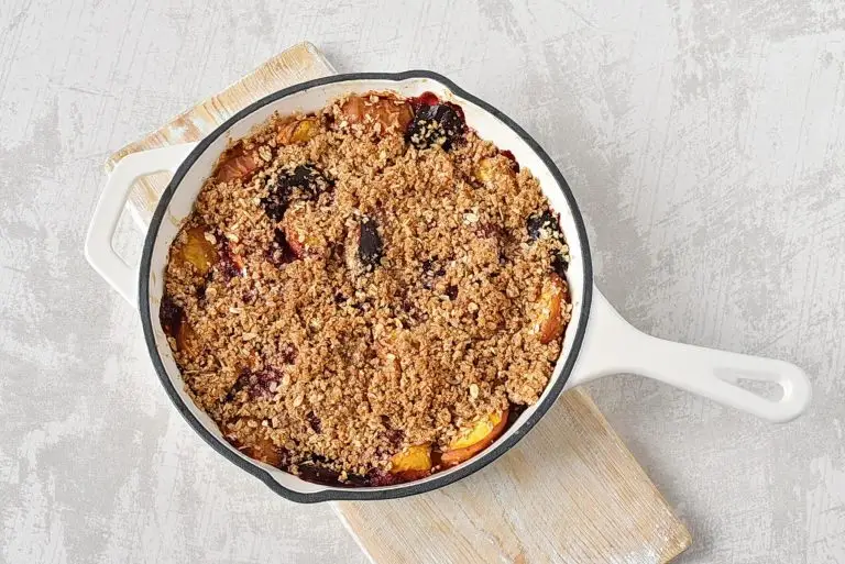 Step 6 - Peach and Plum Crisp