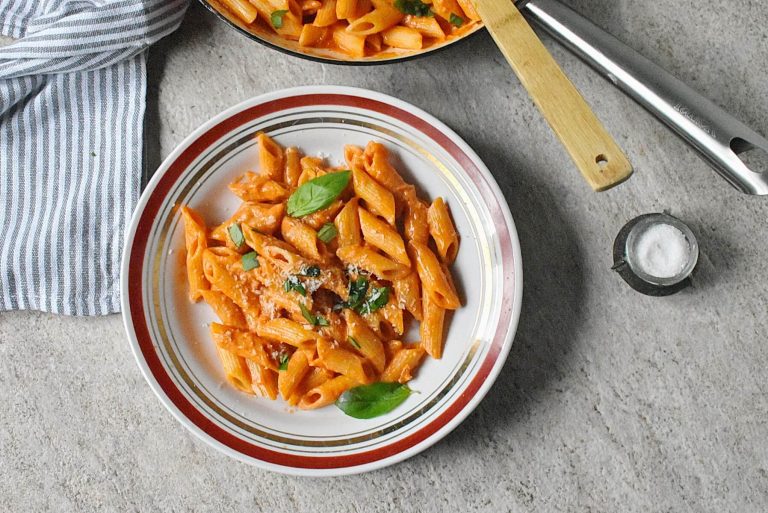 Step 8 - Penne Alla Vodka (Vodka Pasta Recipe)