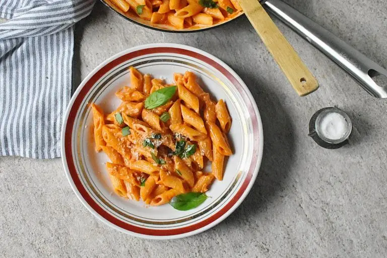 Step 8 - Penne Alla Vodka (Vodka Pasta Recipe)