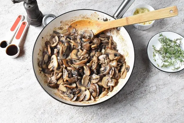 Step 3 - Sautéed Mushrooms