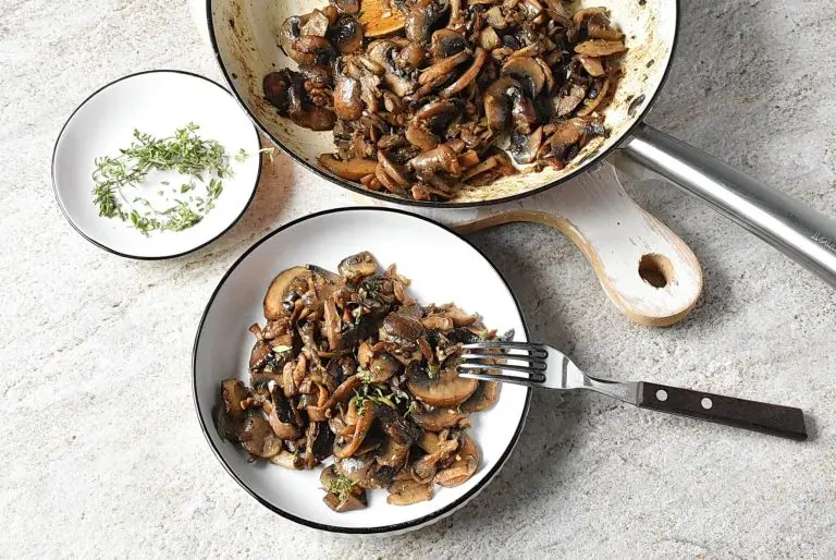 Step 6 - Sautéed Mushrooms