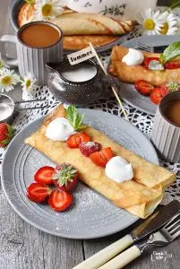 Strawberry Crepes