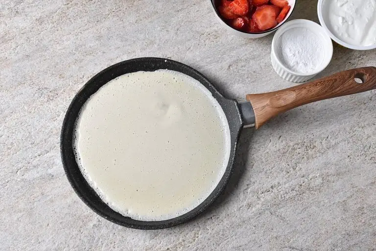 Step 3 - Strawberry Crepes