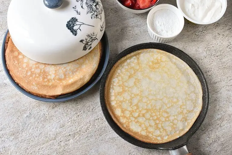 Step 3 - Strawberry Crepes