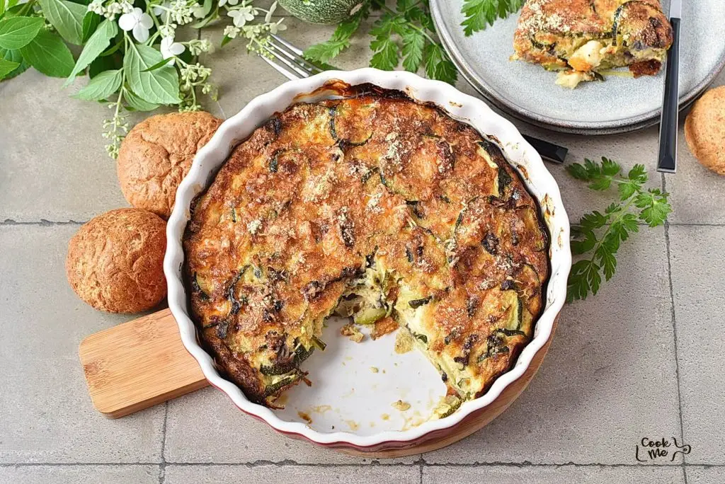 Zucchini Feta Pie