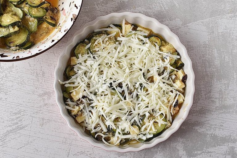 Step 6 - Zucchini Feta Pie