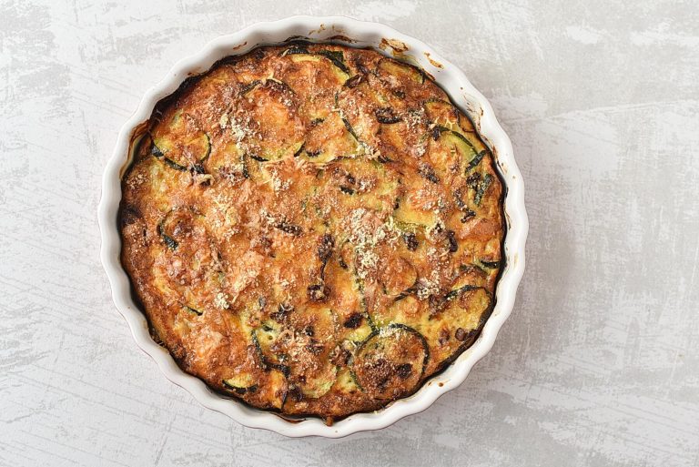 Step 8 - Zucchini Feta Pie