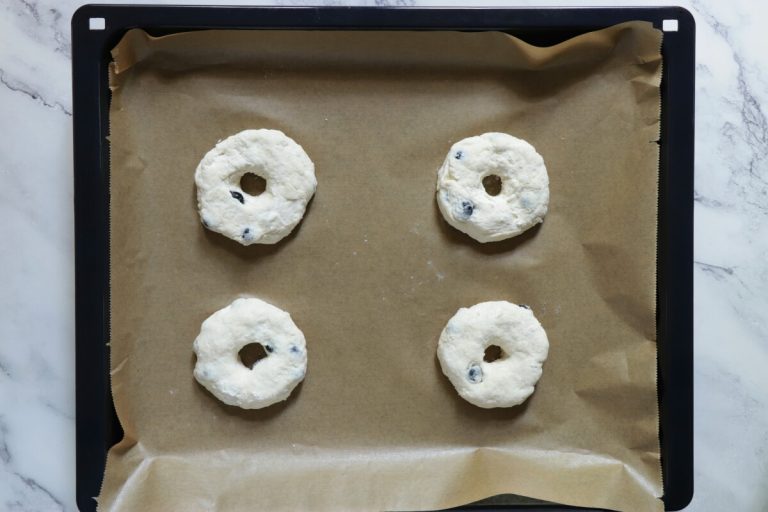 Step 5 - Blueberry Bagels (High-Protein)