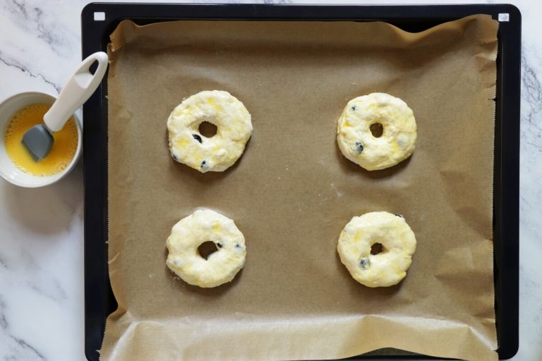 Step 6 - Blueberry Bagels (High-Protein)