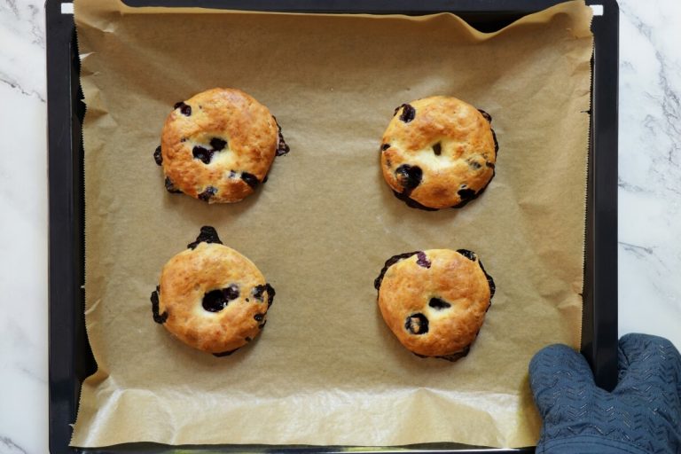 Step 7 - Blueberry Bagels (High-Protein)
