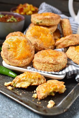 Cheddar Jalapeño Biscuits
