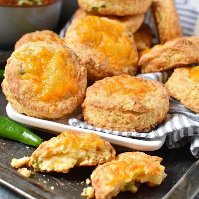 Cheddar Jalapeño Biscuits