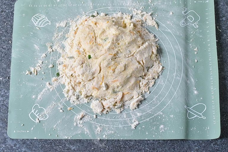 Step 5 - Cheddar Jalapeño Biscuits