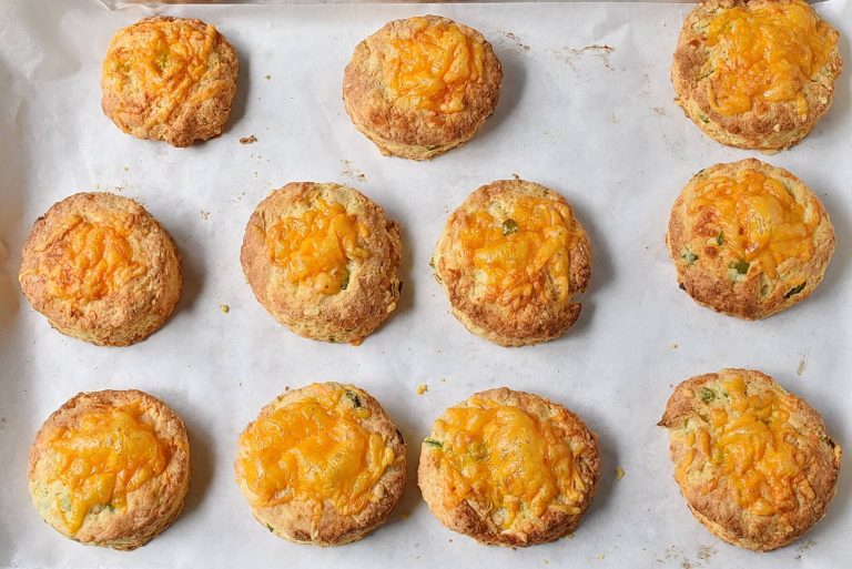 Step 8 - Cheddar Jalapeño Biscuits