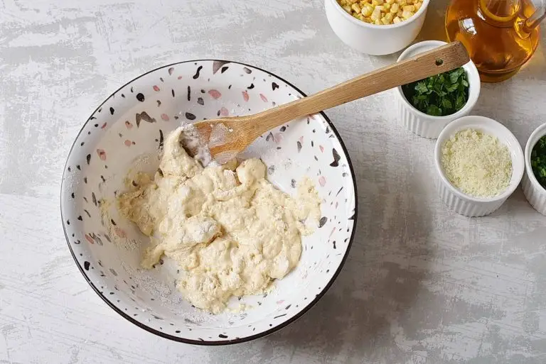 Step 3 - Corn Fritters