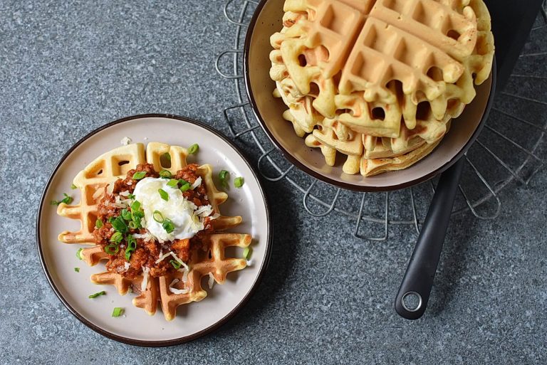 Step 5 - Cornbread Waffles