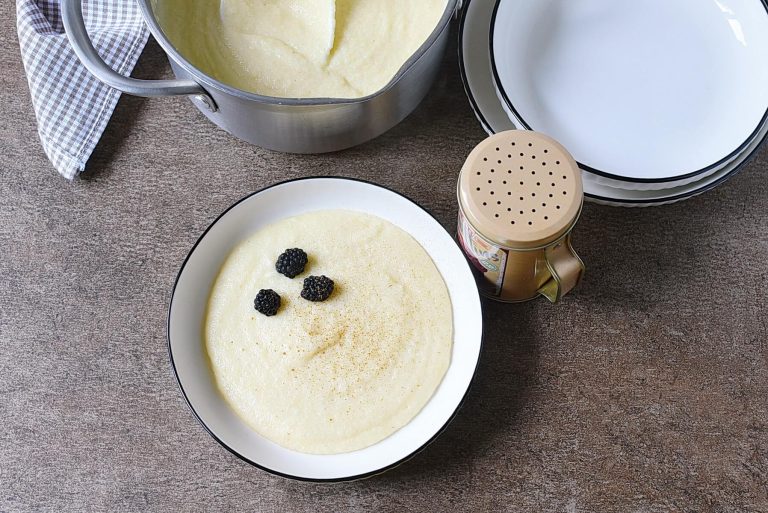 Step 4 - Cornmeal Porridge