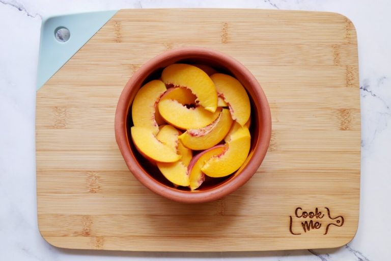 Step 2 - Individual Peach Crumble