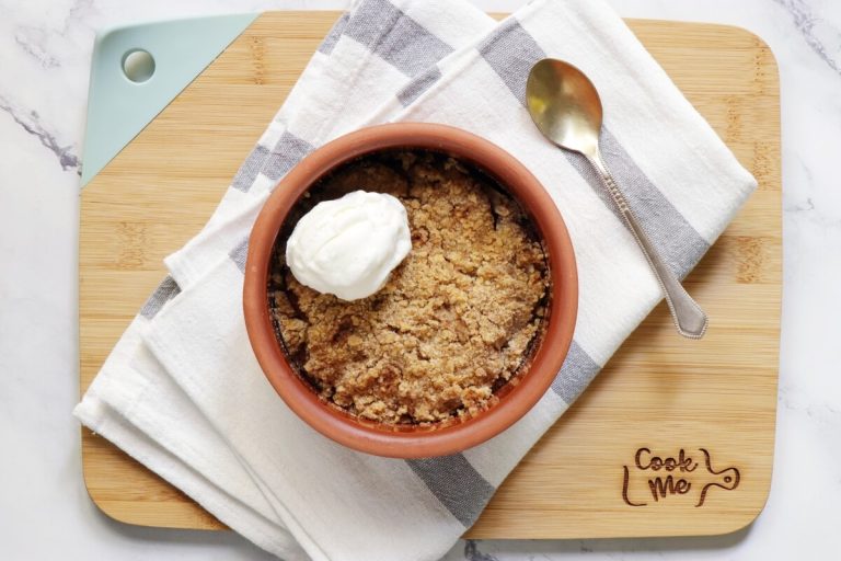 Step 7 - Individual Peach Crumble