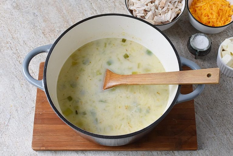 Step 5 - Jalapeño Popper Soup