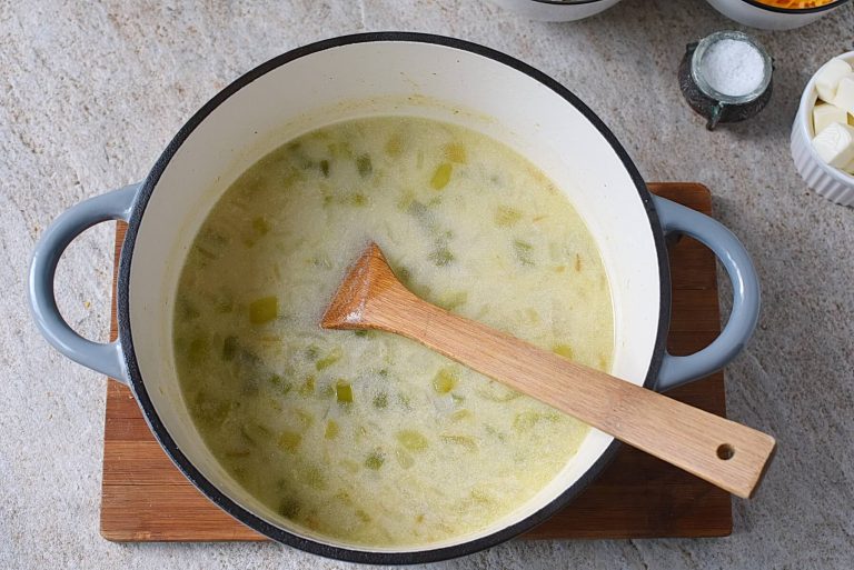 Step 6 - Jalapeño Popper Soup