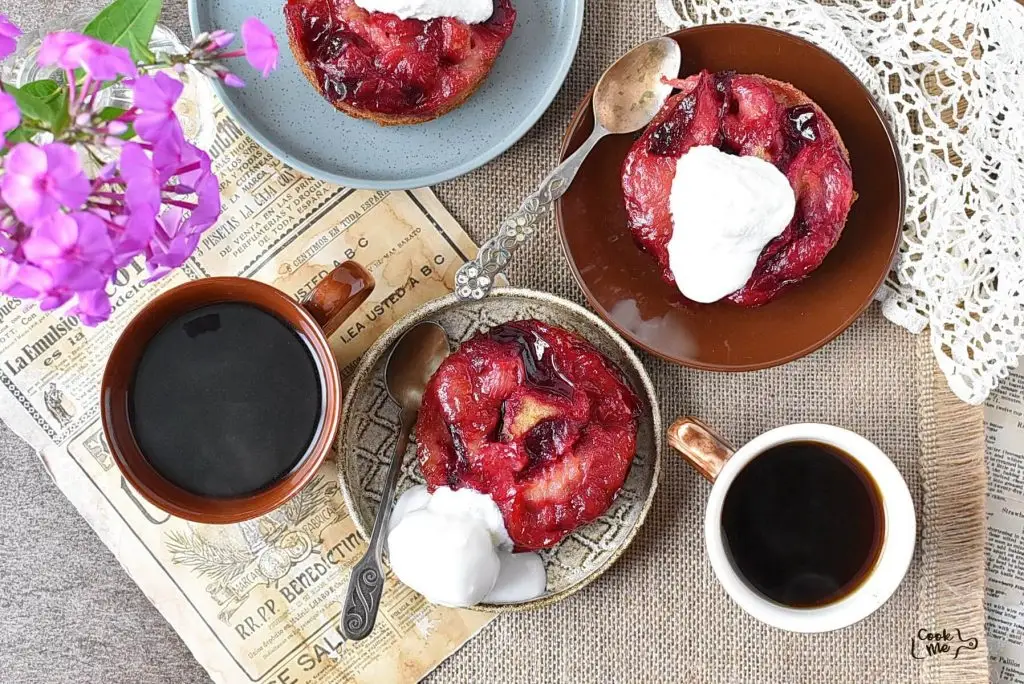 Plum Upside Down Cake