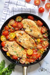Tomato Chicken Skillet