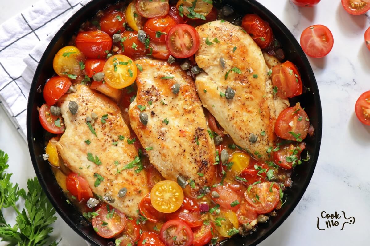 Tomato Chicken Skillet
