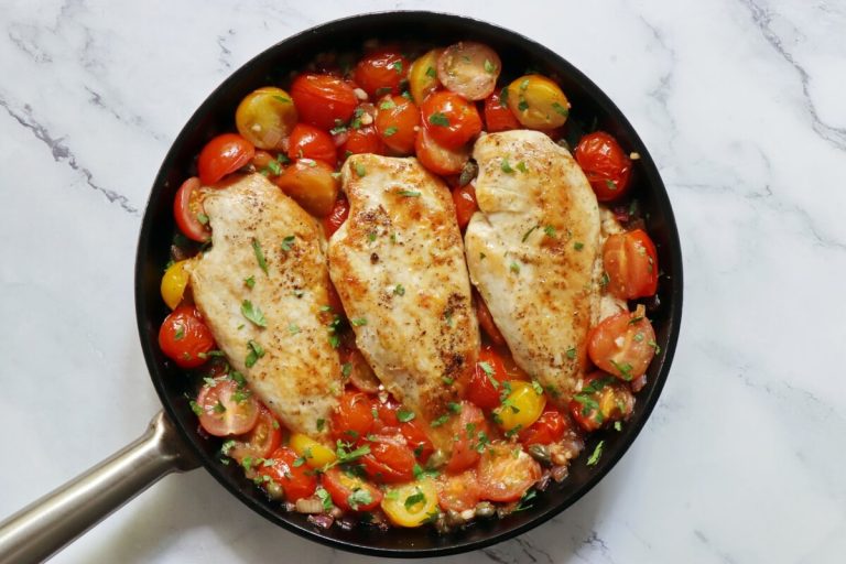 Step 7 - Tomato Chicken Skillet