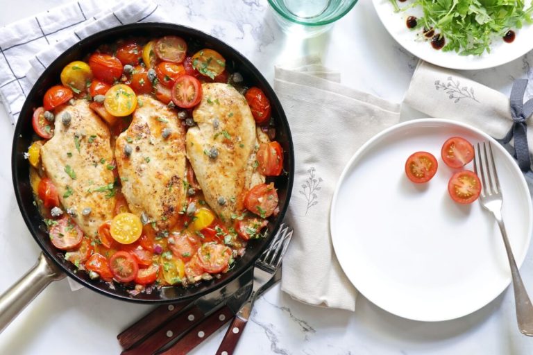 Step 8 - Tomato Chicken Skillet