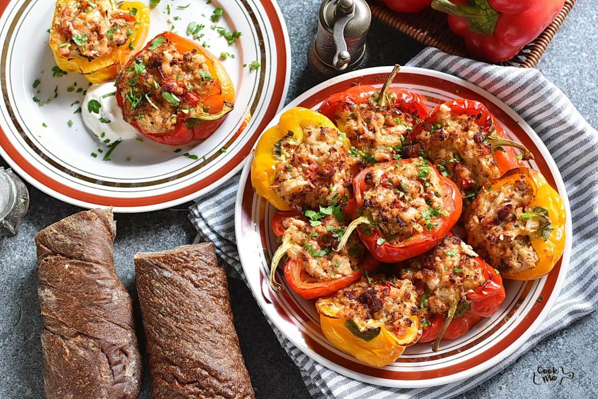 Turkey Stuffed Bell Peppers